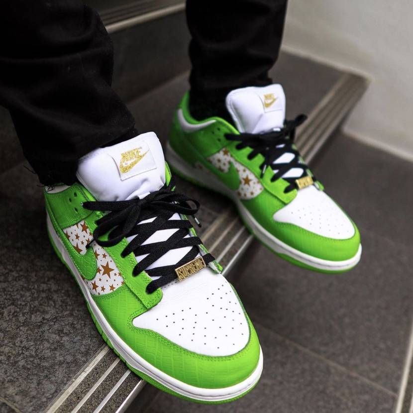 【スニダンで購入可】3/6発売 Supreme × Nike SB Dunk Low OG QS "Gold Stars" 4colors 抽選/定価/販売店舗まとめ 19枚目