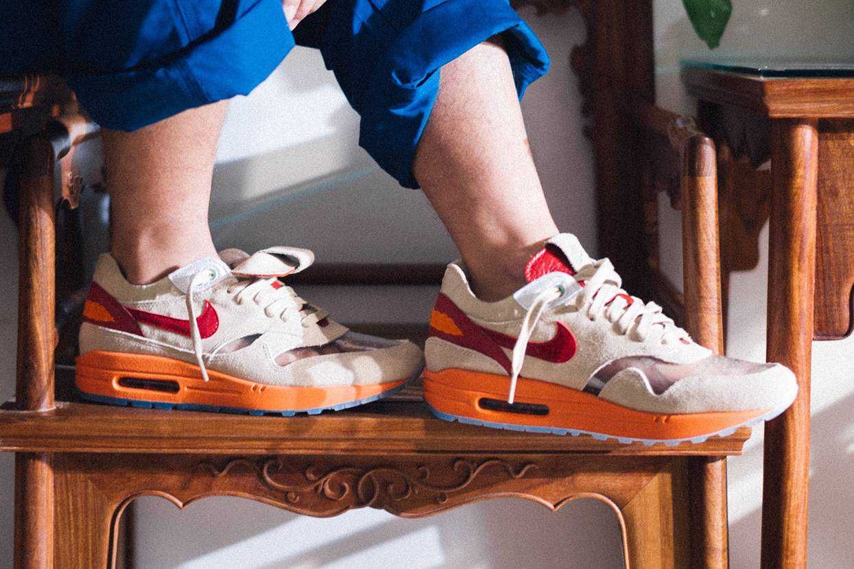 【スニダンで購入可】5/26発売 CLOT × NIKE AIR MAX 1 "KISS OF DEATH" 抽選/定価/販売店舗まとめ 2枚目