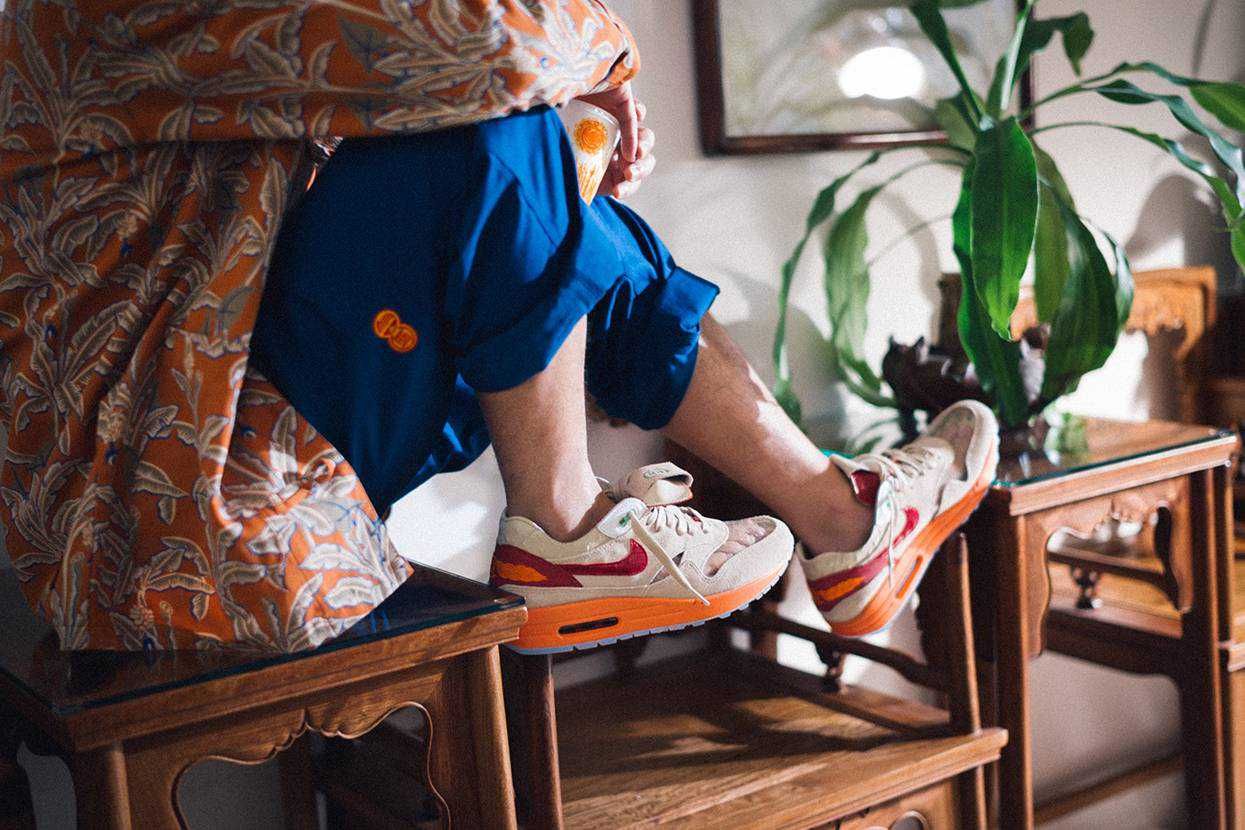 【スニダンで購入可】5/26発売 CLOT × NIKE AIR MAX 1 "KISS OF DEATH" 抽選/定価/販売店舗まとめ 4枚目