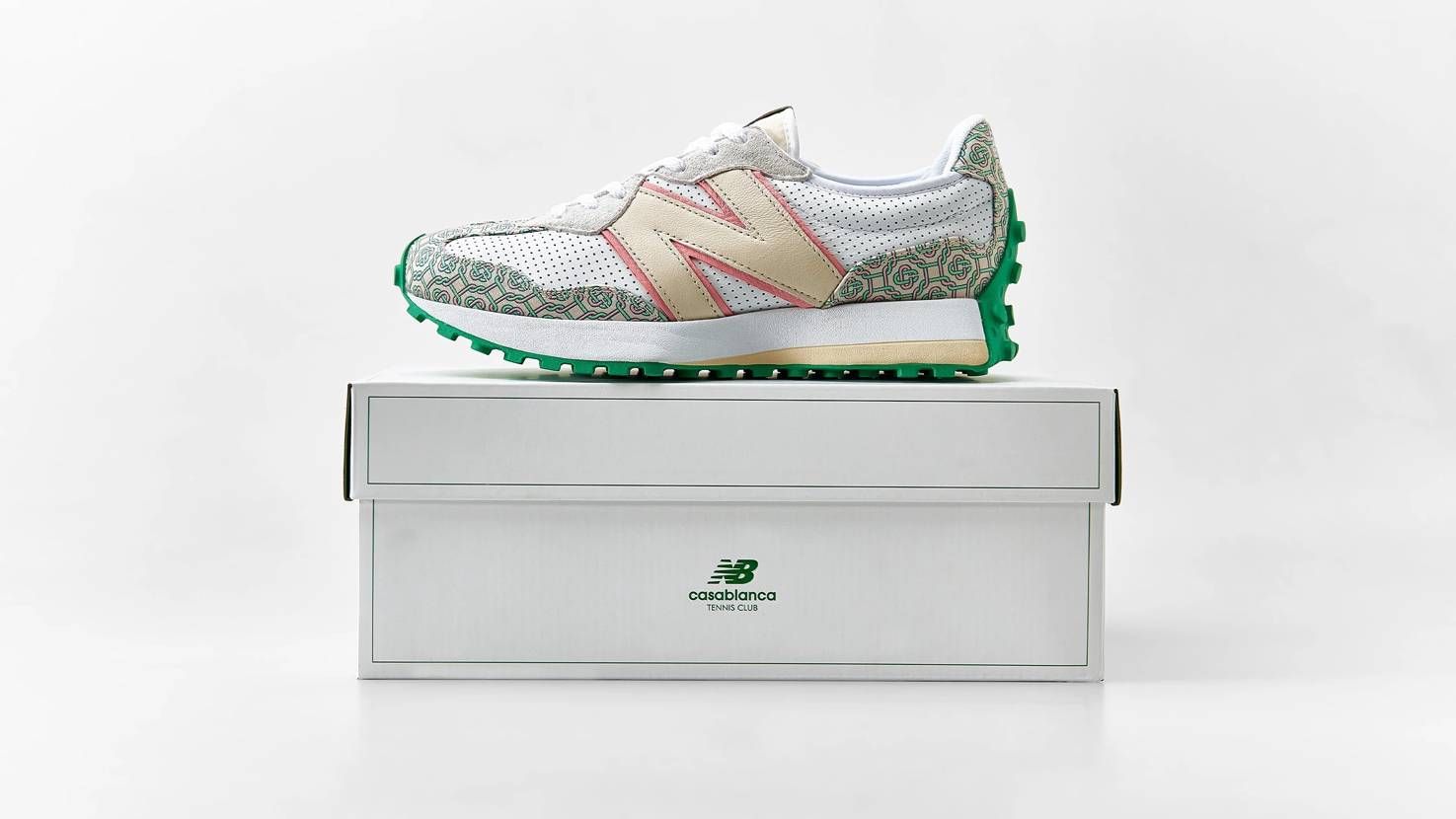 【スニダンで購入可】CASABLANCA × NEW BALANCE 237 & 327 "MONOGRAM" 抽選/定価/販売店舗まとめ 4枚目