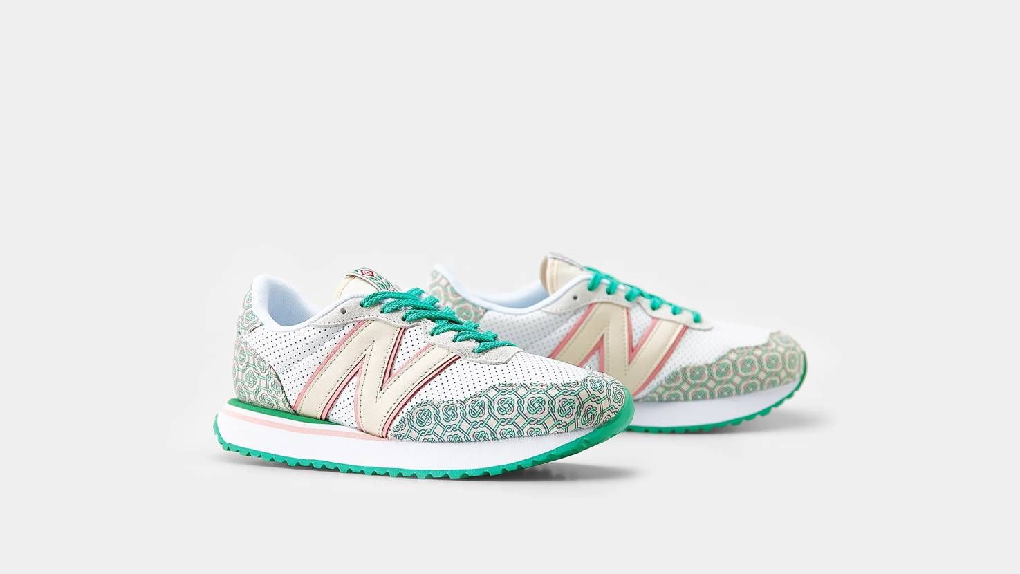 【スニダンで購入可】CASABLANCA × NEW BALANCE 237 & 327 "MONOGRAM" 抽選/定価/販売店舗まとめ 3枚目