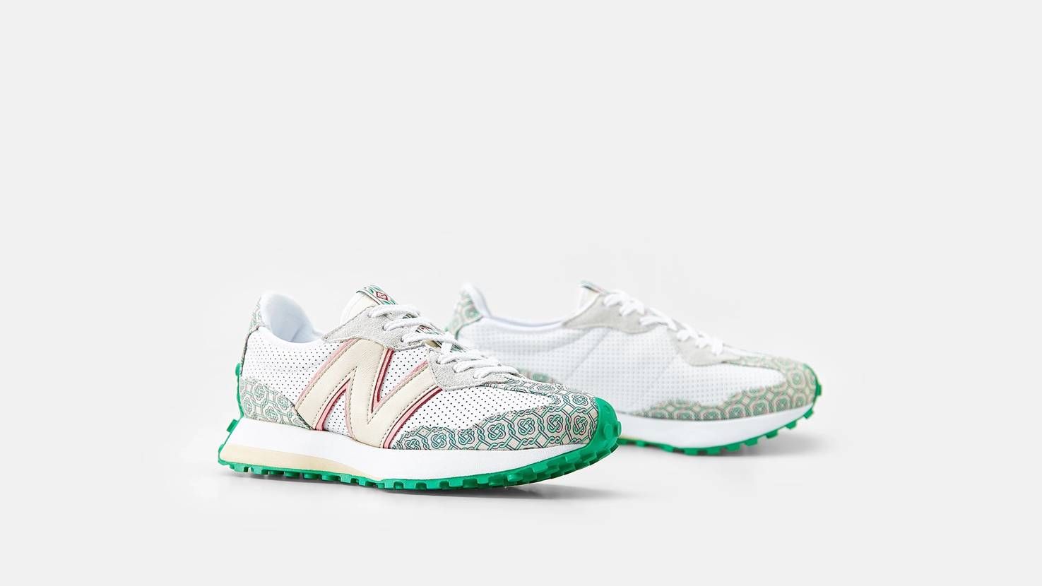 【スニダンで購入可】CASABLANCA × NEW BALANCE 237 & 327 "MONOGRAM" 抽選/定価/販売店舗まとめ 5枚目