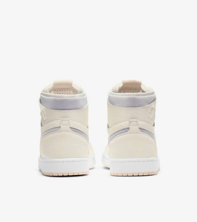 【スニダンで購入可】Nike WMNS Air Jordan 1 High Zoom Air Comfort "Sail/Pearl White" 抽選/定価/発売店舗まとめ 5枚目