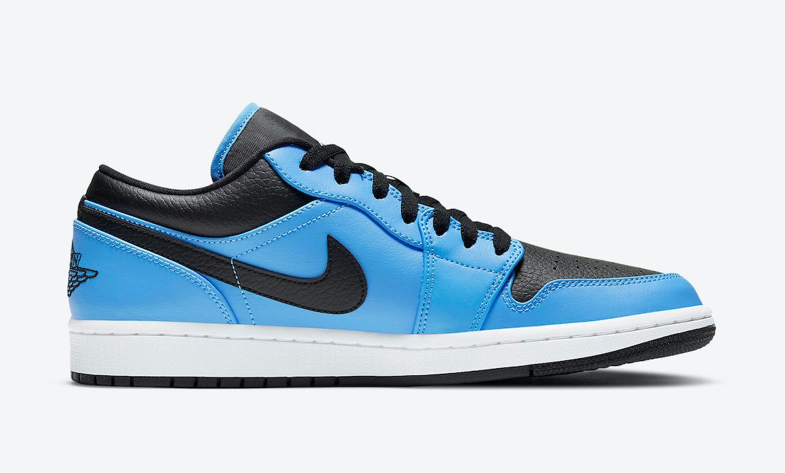 【スニダンで購入可】NIKE AIR JORDAN 1 LOW "UNIVERSITY BLUE/BLACK" 抽選/定価/発売店舗まとめ 4枚目