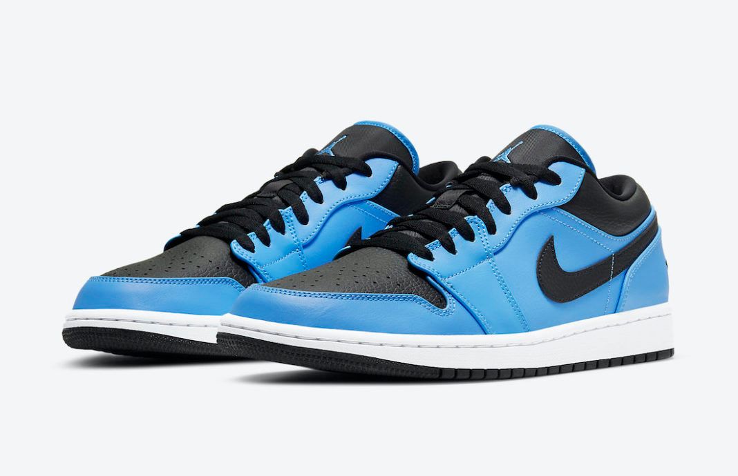 【スニダンで購入可】NIKE AIR JORDAN 1 LOW "UNIVERSITY BLUE/BLACK" 抽選/定価/発売店舗まとめ 2枚目