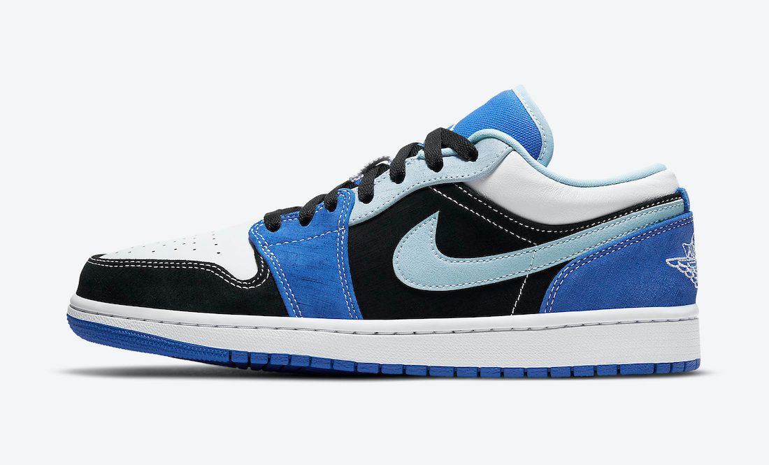 【スニダンで購入可】NIKE AIR JORDAN 1 LOW "WHITE/BLACK/BLUE" 抽選/定価/発売店舗まとめ 3枚目