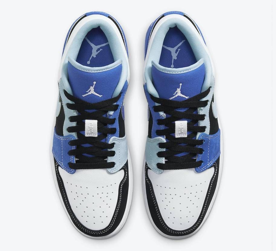 【スニダンで購入可】NIKE AIR JORDAN 1 LOW "WHITE/BLACK/BLUE" 抽選/定価/発売店舗まとめ 5枚目