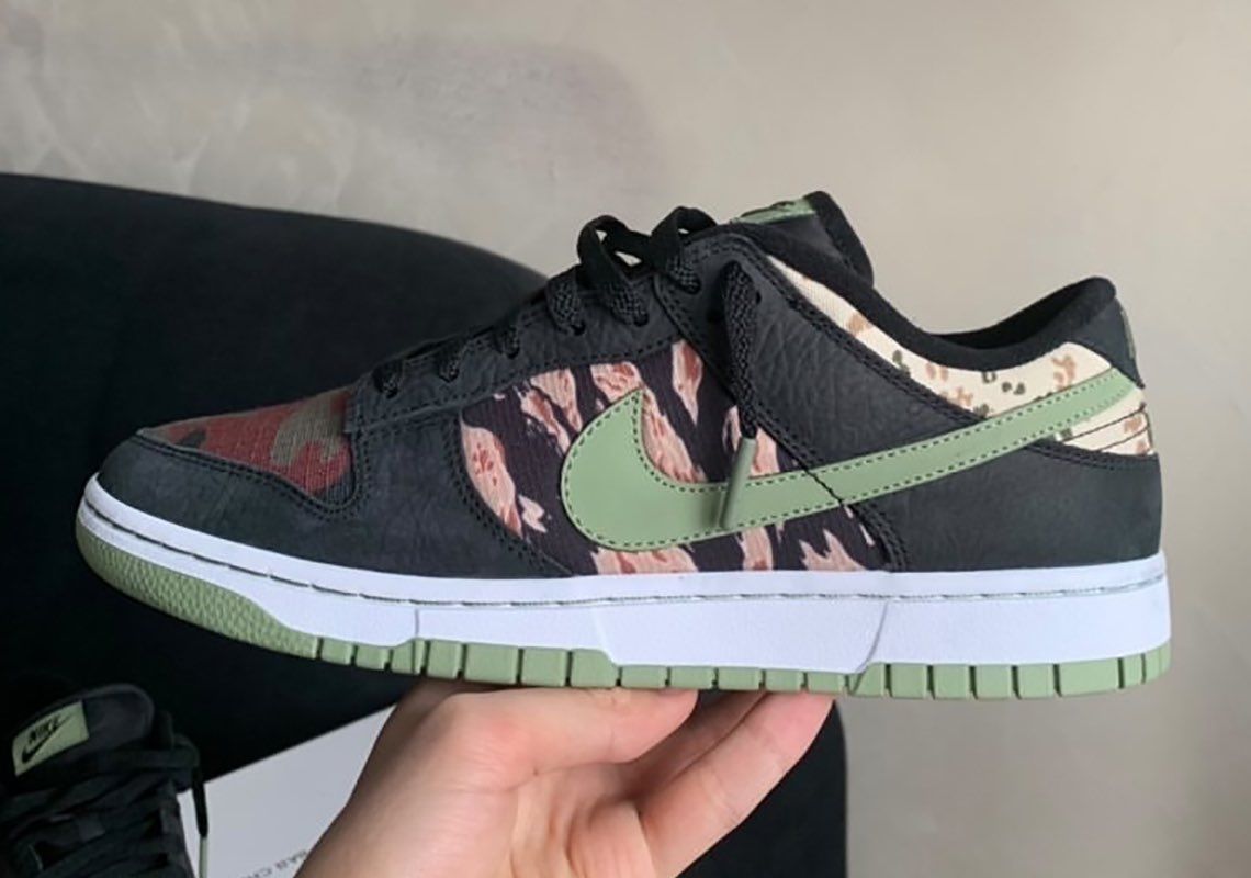 【販売リンクあり】7/30発売 NIKE DUNK LOW SE "BLACK MULTI CAMO" 抽選/定価/発売店舗まとめ 12枚目
