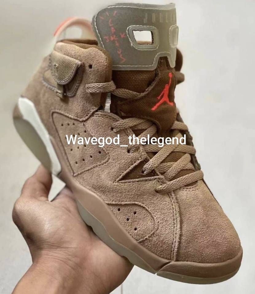 【スニダンで購入可】TRAVIS SCOTT × NIKE AIR JORDAN 6 "BRITISH KHAKI" 抽選/定価/販売店舗まとめ 22枚目