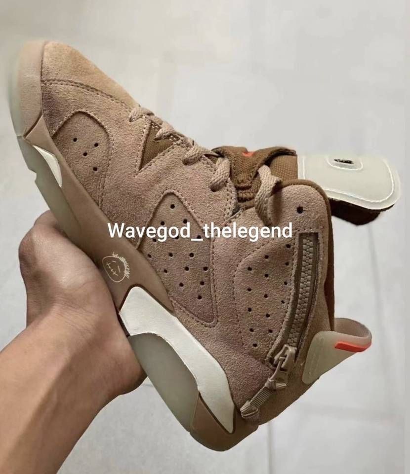 【スニダンで購入可】TRAVIS SCOTT × NIKE AIR JORDAN 6 "BRITISH KHAKI" 抽選/定価/販売店舗まとめ 23枚目