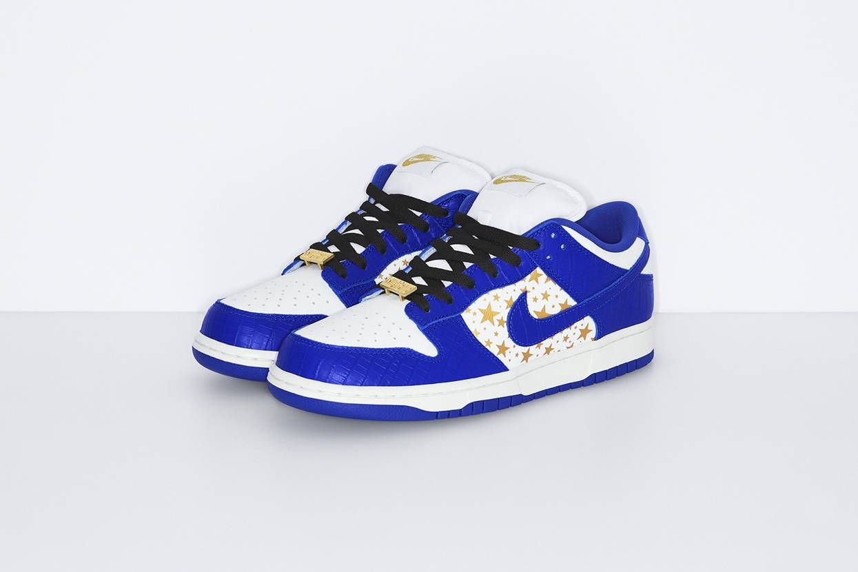 【スニダンで購入可】3/6発売 Supreme × Nike SB Dunk Low OG QS "Gold Stars" 4colors 抽選/定価/販売店舗まとめ 6枚目