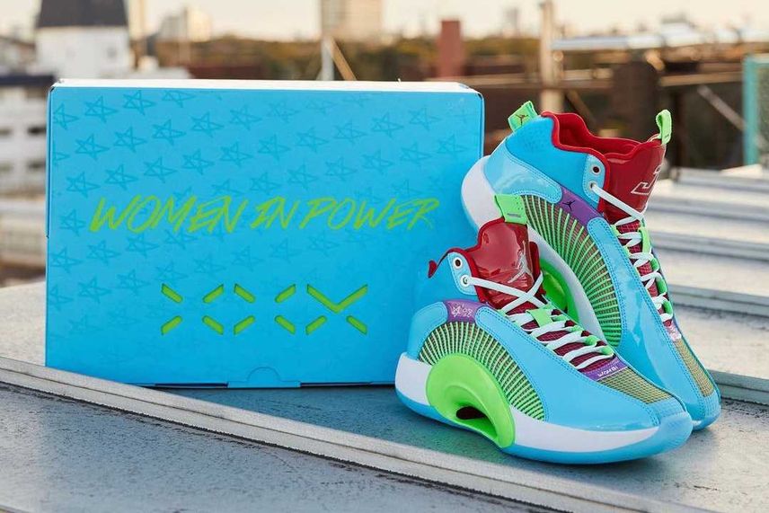 【スニダンで購入可】JASON TATUM × NIKE AIR JORDAN 35 WIP "WOMAN POWER" 抽選/定価/販売店舗まとめ