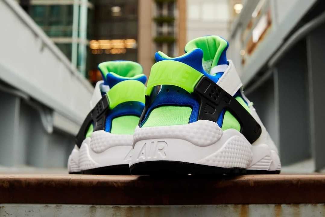 【スニダンで購入可】NIKE AIR HUARACHE "SCREAM GREEN" 抽選/定価/販売店舗まとめ 2枚目