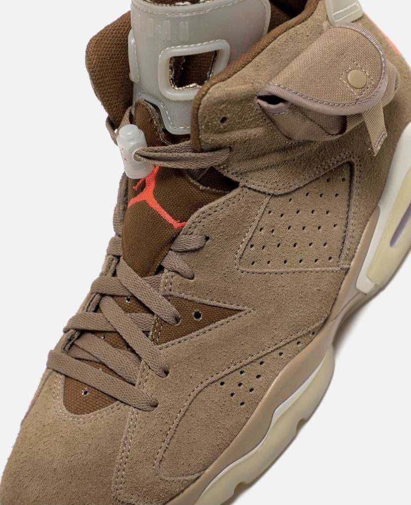 【スニダンで購入可】TRAVIS SCOTT × NIKE AIR JORDAN 6 "BRITISH KHAKI" 抽選/定価/販売店舗まとめ 16枚目