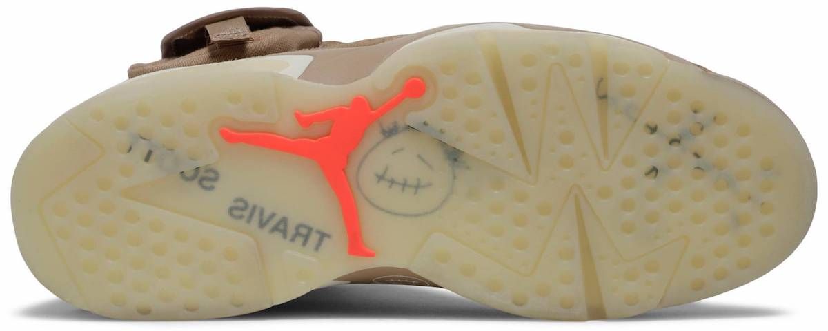 【スニダンで購入可】TRAVIS SCOTT × NIKE AIR JORDAN 6 "BRITISH KHAKI" 抽選/定価/販売店舗まとめ 17枚目