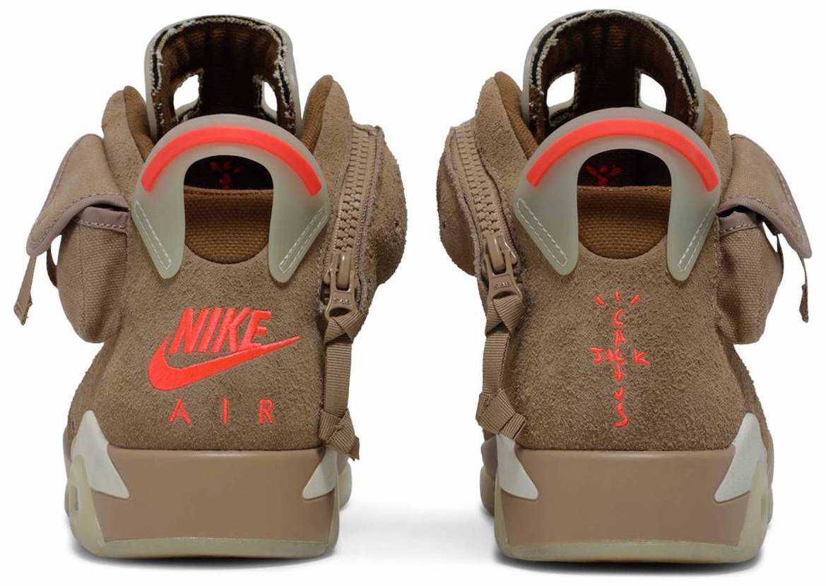 【スニダンで購入可】TRAVIS SCOTT × NIKE AIR JORDAN 6 "BRITISH KHAKI" 抽選/定価/販売店舗まとめ 21枚目