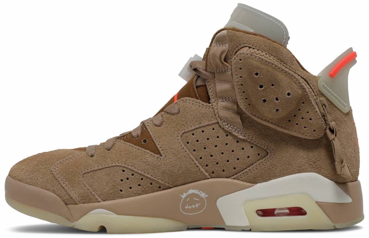 【スニダンで購入可】TRAVIS SCOTT × NIKE AIR JORDAN 6 "BRITISH KHAKI" 抽選/定価/販売店舗まとめ 14枚目