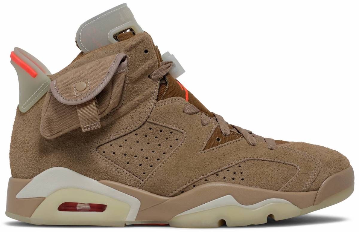 【スニダンで購入可】TRAVIS SCOTT × NIKE AIR JORDAN 6 "BRITISH KHAKI" 抽選/定価/販売店舗まとめ 15枚目