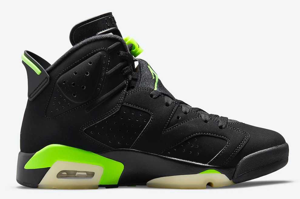 【スニダンで購入可】6/18発売 NIKE AIR JORDAN 6 "ELECTRIC GREEN" 抽選/定価/販売店舗まとめ 7枚目