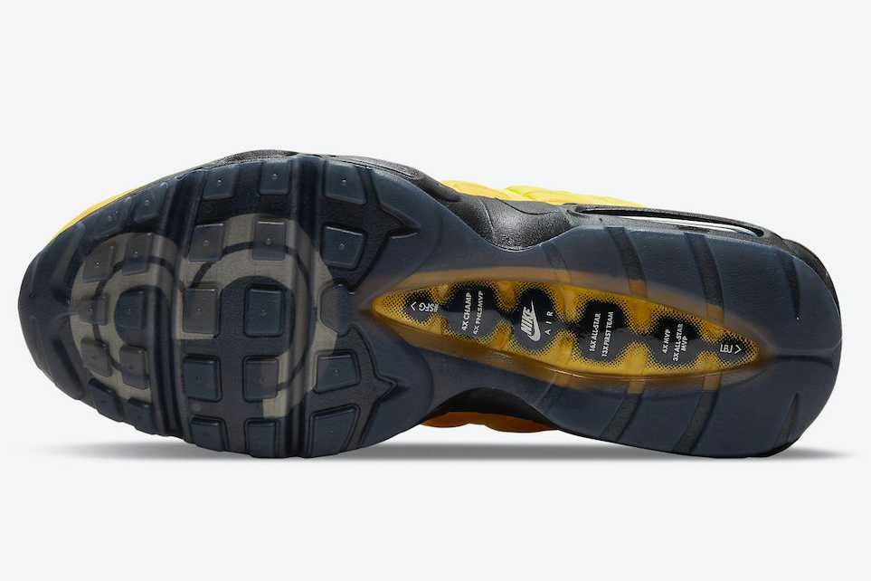 【スニダンで購入可】NIKE AIR MAX 95 NRG "LEBRON/LAKERS" 抽選/定価/販売店舗まとめ 5枚目