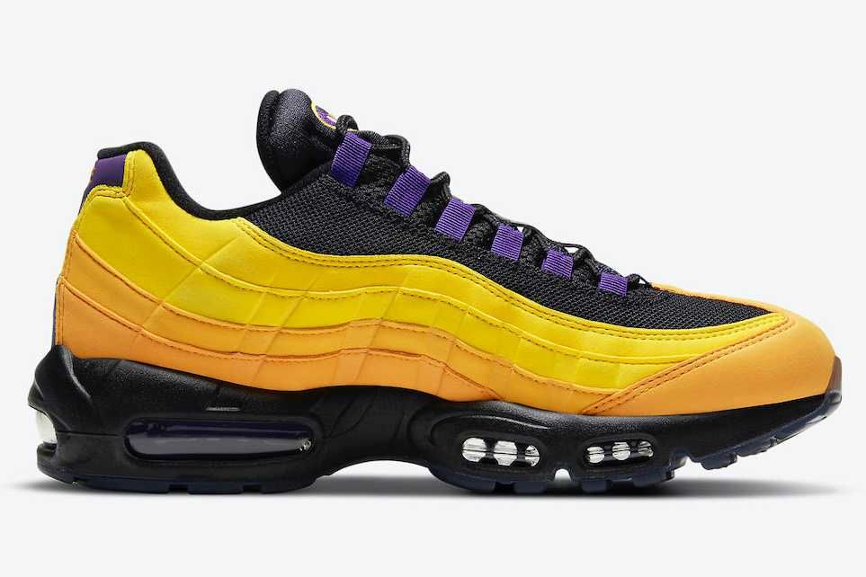 【スニダンで購入可】NIKE AIR MAX 95 NRG "LEBRON/LAKERS" 抽選/定価/販売店舗まとめ 3枚目