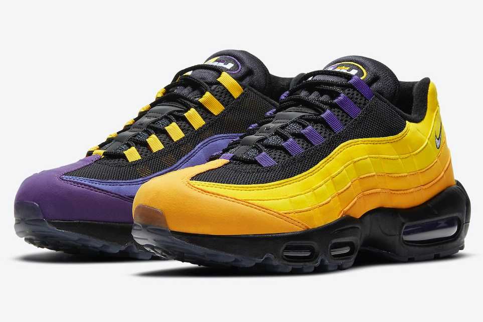 【スニダンで購入可】NIKE AIR MAX 95 NRG "LEBRON/LAKERS" 抽選/定価/販売店舗まとめ 2枚目