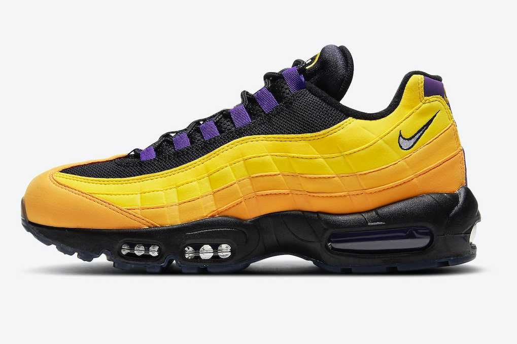 【スニダンで購入可】NIKE AIR MAX 95 NRG "LEBRON/LAKERS" 抽選/定価/販売店舗まとめ 4枚目
