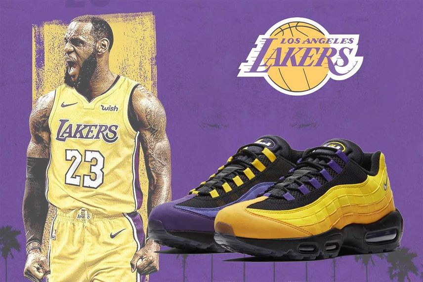 NIKE AIR MAX 95 NRG LEBRON LAKERS エナジー