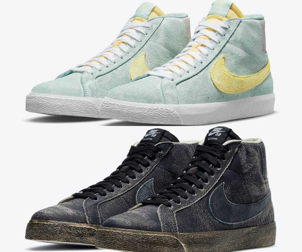 【スニダンで購入可】NIKE SB BLAZER MID "FADED" 3COLORS 抽選/定価/販売店舗まとめ 3枚目