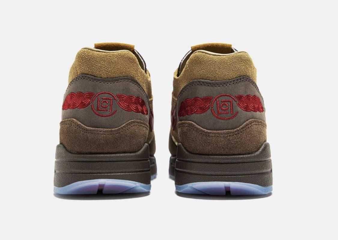 【スニダンで購入可】5/21再販 CLOT × NIKE AIR MAX 1 "K.O.D. CHA" 抽選/定価/販売店舗まとめ 4枚目