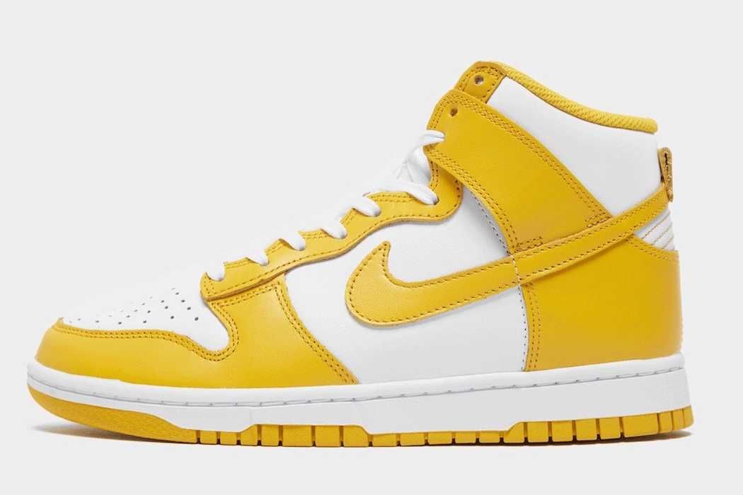 【スニダンで購入可】4/16発売 NIKE WMNS DUNK HIGH "DARK SULFUR" 抽選/定価/販売店舗まとめ 2枚目