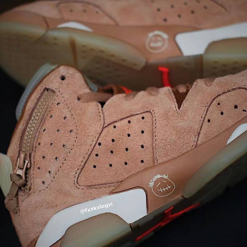 【スニダンで購入可】TRAVIS SCOTT × NIKE AIR JORDAN 6 "BRITISH KHAKI" 抽選/定価/販売店舗まとめ 12枚目