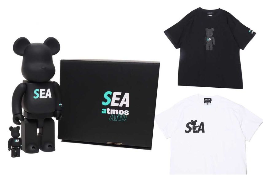 【スニダンで購入可】BE@RBRICK × atmos× WIND AND SEA COLLECTION 抽選/定価/販売店舗まとめ