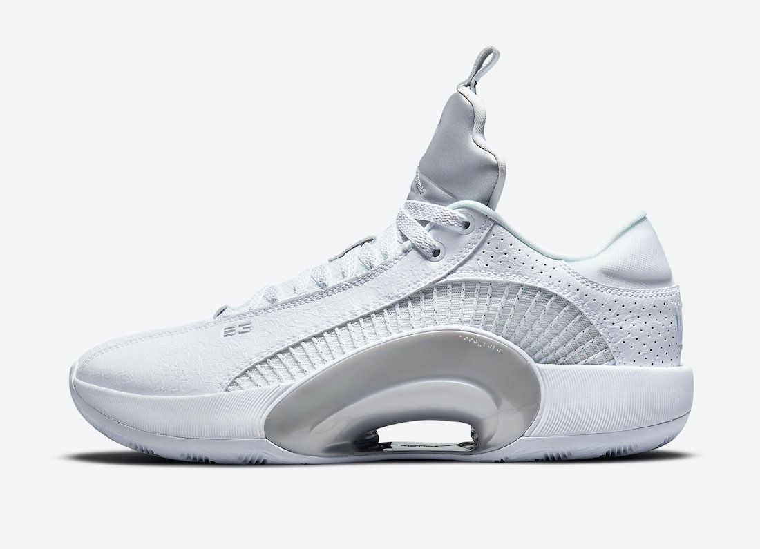 【スニダンで購入可】4/1発売 NIKE AIR JORDAN XXXV LOW "METALLIC SILVER" 抽選/定価/販売店舗まとめ 3枚目