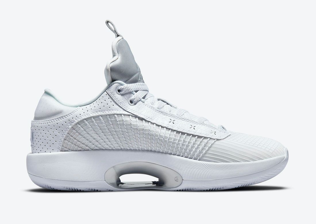 【スニダンで購入可】4/1発売 NIKE AIR JORDAN XXXV LOW "METALLIC SILVER" 抽選/定価/販売店舗まとめ 4枚目