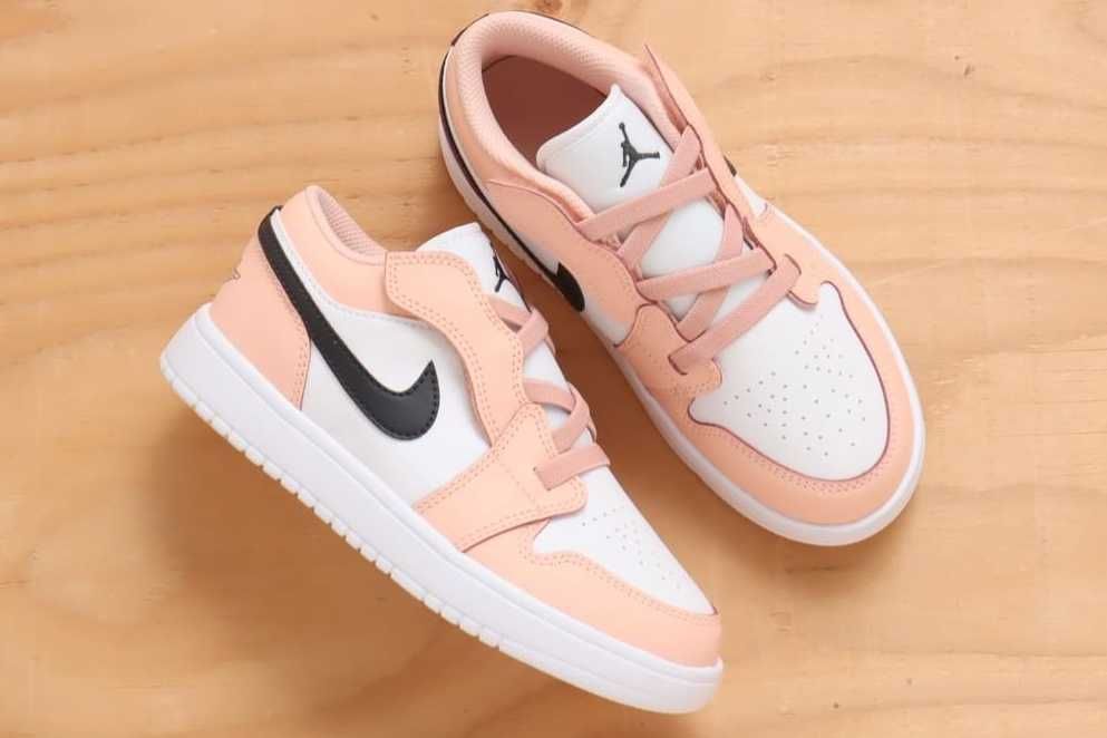 【スニダンで購入可】NIKE AIR JORDAN 1 LOW "LIGHT ARCTIC PINK" 3TYPE 抽選/定価/販売店舗まとめ 6枚目