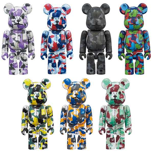 【スニダンで購入可】A BATHING APE 28TH ANNIVERSARY BE@RBRICK "BAPE CAMO" #1 抽選/定価/販売店舗まとめ 7枚目