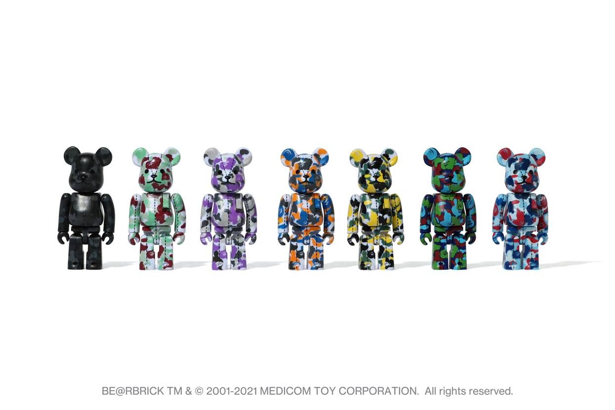 【スニダンで購入可】A BATHING APE 28TH ANNIVERSARY BE@RBRICK "BAPE CAMO" #1 抽選/定価/販売店舗まとめ 3枚目