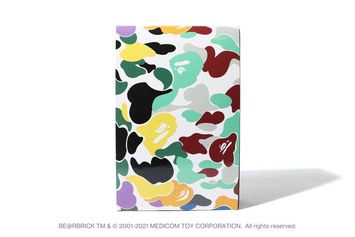 【スニダンで購入可】A BATHING APE 28TH ANNIVERSARY BE@RBRICK "BAPE CAMO" #1 抽選/定価/販売店舗まとめ 6枚目