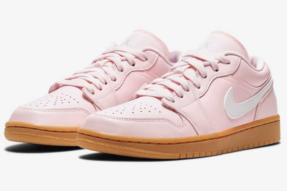 【スニダンで購入可】NIKE WMNS AIR JORDAN 1 LOW "ARCTIC PINK/GUM LIGHT BROWN" 抽選/定価/販売店舗まとめ