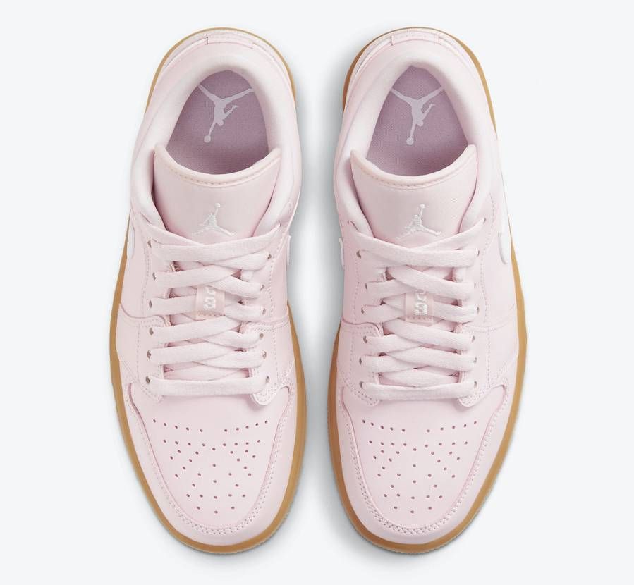 【スニダンで購入可】NIKE WMNS AIR JORDAN 1 LOW "ARCTIC PINK/GUM LIGHT BROWN" 抽選/定価/販売店舗まとめ 6枚目