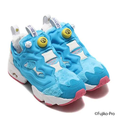 【スニダンで購入可】DORAEMON × atmos × REEBOK INSTAPUMP FURY OG 2COLORS 抽選/定価/販売店舗まとめ 3枚目