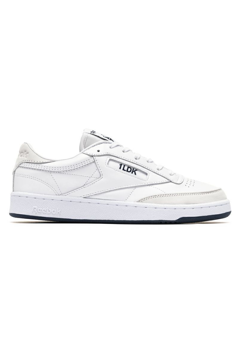 【スニダンで購入可】4/10発売 1LDK × REEBOK CLUB C 85 "WHITE/NAVY" 抽選/定価/販売店舗まとめ 4枚目