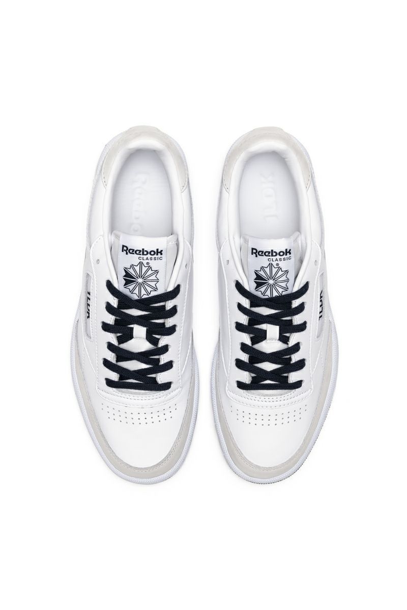 【スニダンで購入可】4/10発売 1LDK × REEBOK CLUB C 85 "WHITE/NAVY" 抽選/定価/販売店舗まとめ 7枚目