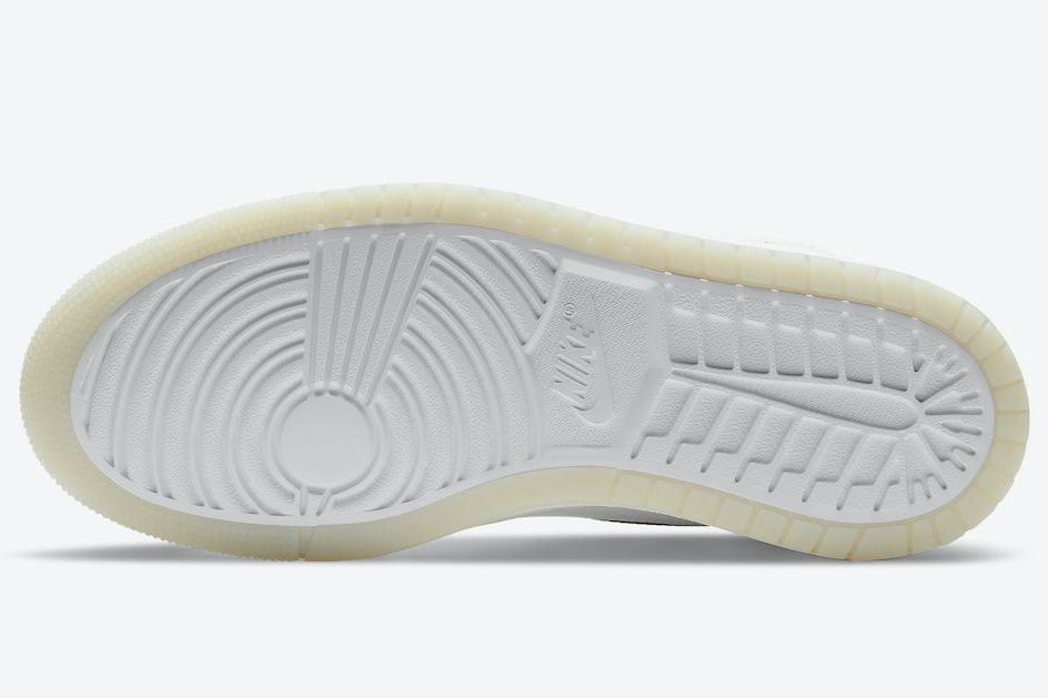 【スニダンで購入可】Nike WMNS Air Jordan 1 High Zoom Air Comfort "Sail/Black" 抽選/定価/販売店舗まとめ 4枚目