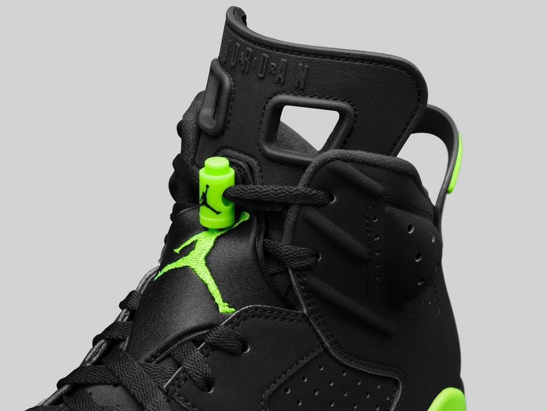 【スニダンで購入可】6/18発売 NIKE AIR JORDAN 6 "ELECTRIC GREEN" 抽選/定価/販売店舗まとめ 3枚目