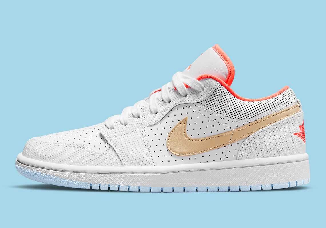【2021年発売】NIKE AIR JORDAN 1 LOW “WHITE SESAMI” 抽選/定価/販売店舗まとめ 2枚目