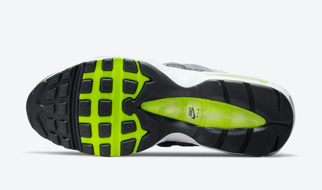 【2021年発売】NIKE AIR MAX 95 "WHITE/GREY/VOLT" 抽選/定価/販売店舗まとめ 6枚目