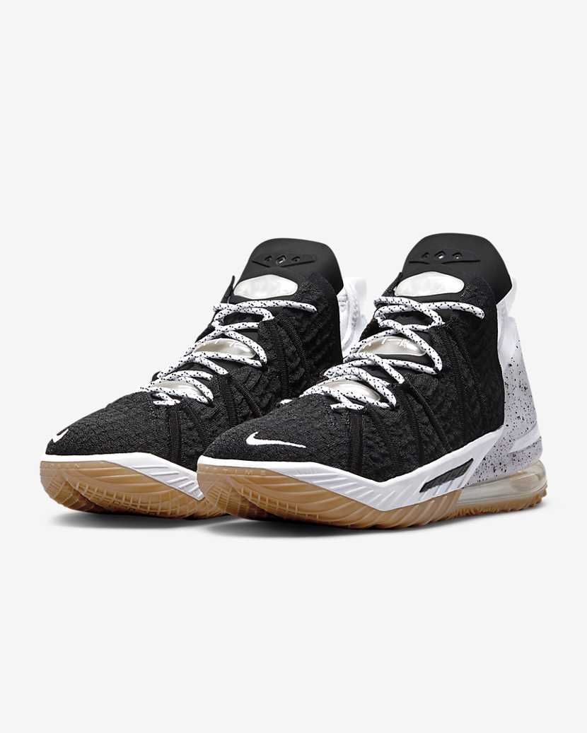 【スニダンで購入可】 NIKE LEBRON XVIII "BLACK/GUM MID BROWN" 抽選/定価/販売店舗まとめ