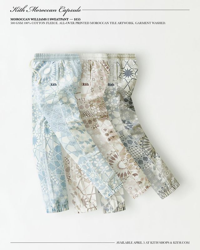 【スニダンで購入可】KITH MOROCCAN CAPSULE COLLECTION 抽選/定価/販売店舗まとめ 7枚目